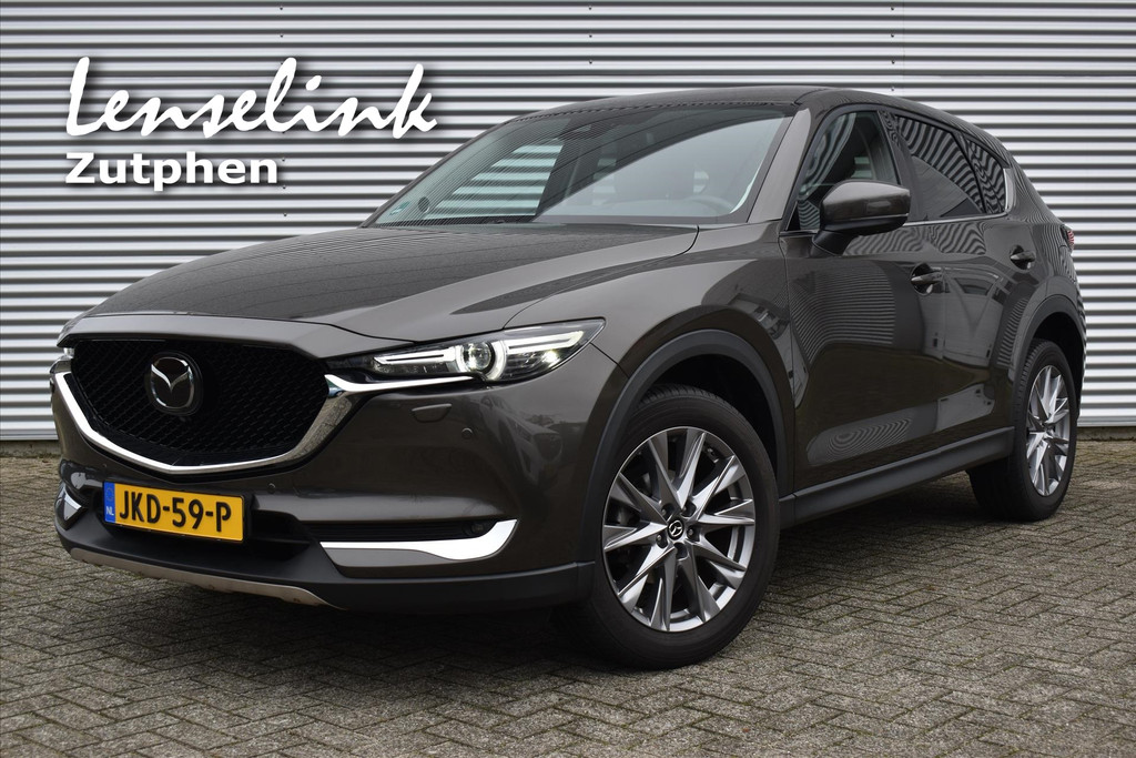 Mazda CX-5 2.5 SKYACTIV-G 194pk 2WD Luxury AUTOMAAT | Apple Carplay | Stoel ventilatie | 360° camera | Incl. BOVAG garantie, onderhoudsbeur