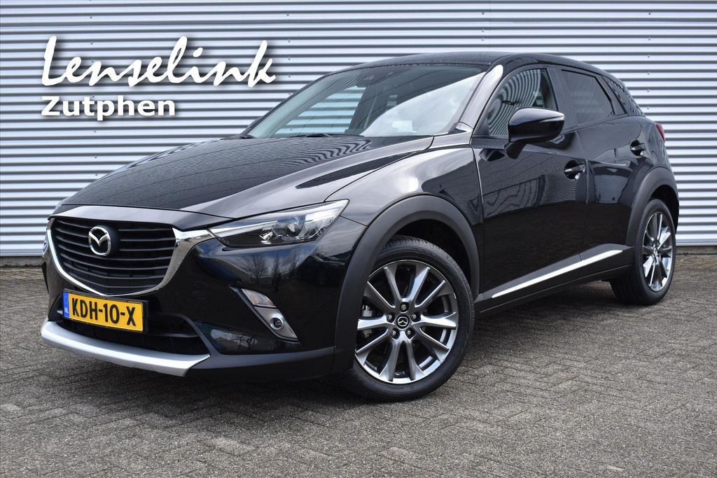 Mazda CX-3 2.0 SKYACTIV-G 120pk GT-M AUTOMAAT | Luxe bruine bekleding l Stoel verwarming | Camera | Rijklaarprijs incl 12 mnd BOVAG garanti