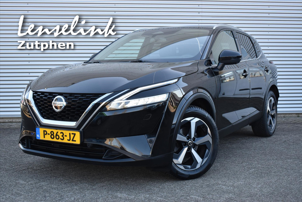 Nissan QASHQAI 1.3 M-Hybrid 158pk Xtronic AUTOMAAT | 360° camera | Panodak | All seasons | Trekhaak | Apple carplay | Rijklaarprijs incl 12 mnd